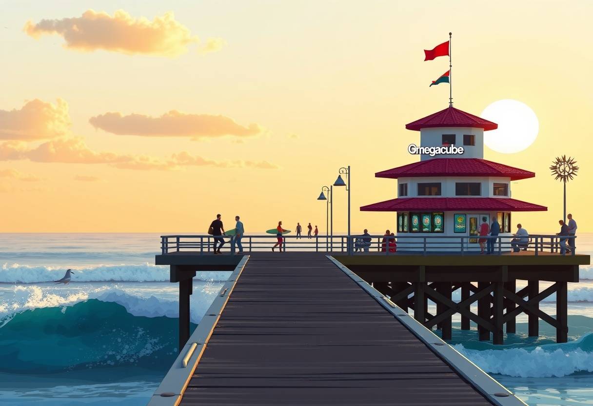 Google Ad Management Services Malibu CA Pier with Omegacube 3