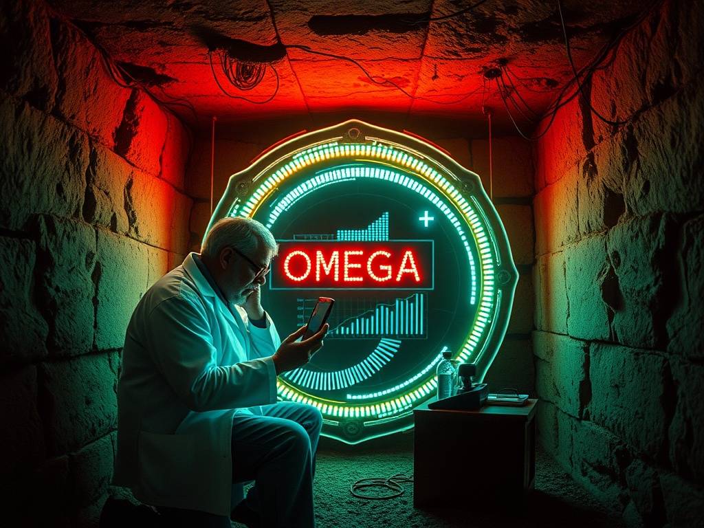 East Texas Bunker - SEO Analtytics Data Scientist I fiber optic internet - with a omegacube sign - 88