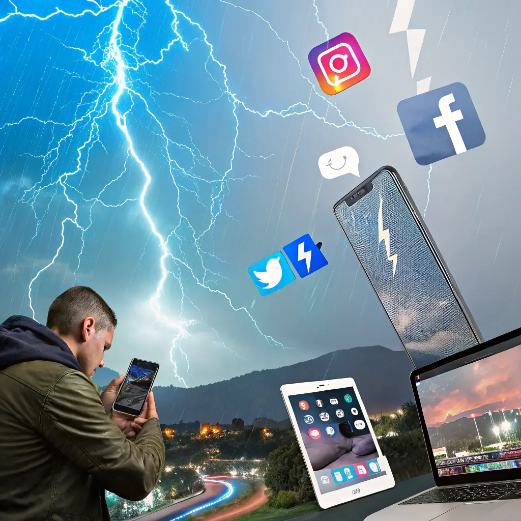 Lightning Strikes - OmegaQube - Omegacube Digital PR Outreach Digital Marketing - Search Engine Marketing