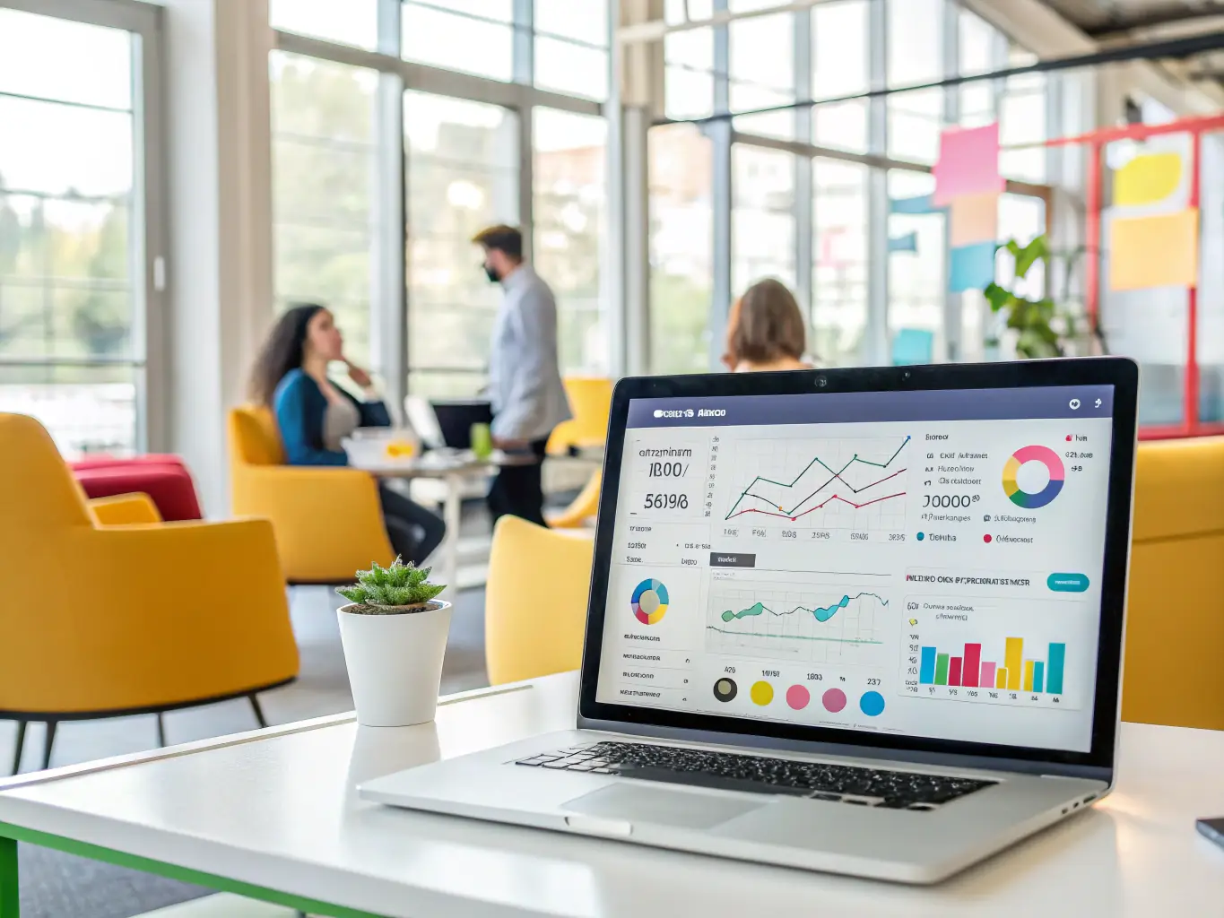 A professional-looking image of a social media brand management dashboard, displaying key metrics and analytics, emphasizing the importance of effective brand management.