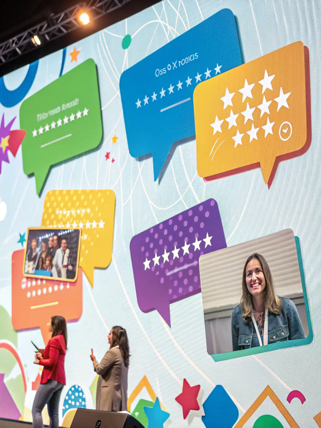 A collage of positive customer reviews and testimonials, highlighting Omegacube's commitment to customer satisfaction and reliable service.