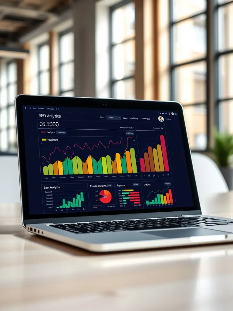 A web application interface displaying SEO analysis tools and keyword research data, tailored for a digital marketing agency's needs.