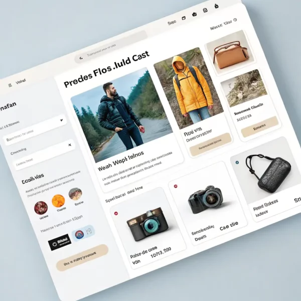 E-commerce Website Design Template