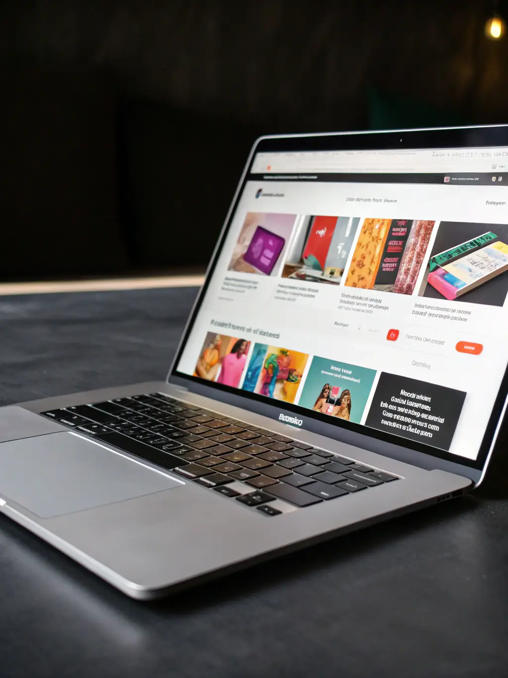 An attractive e-commerce website design featuring product listings, shopping cart, and secure checkout process, highlighting Omegacube's expertise in online retail.