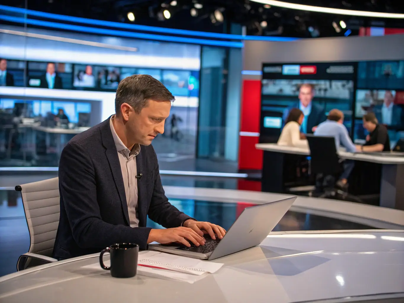 A journalist reviewing a well-crafted HARO pitch, emphasizing the importance of creating effective and persuasive responses.