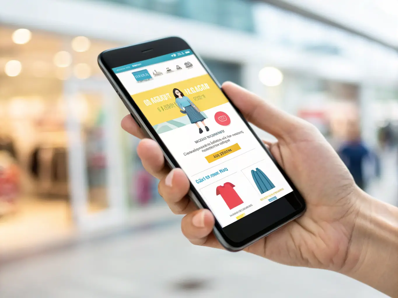A visually appealing e-commerce website interface showcasing various products with optimized descriptions and user-friendly navigation.