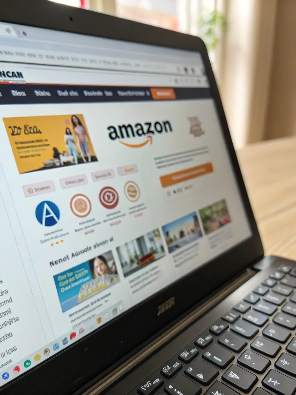 An image of an Amazon product ad, highlighting its placement within search results and its ability to capture customers actively searching for similar products.