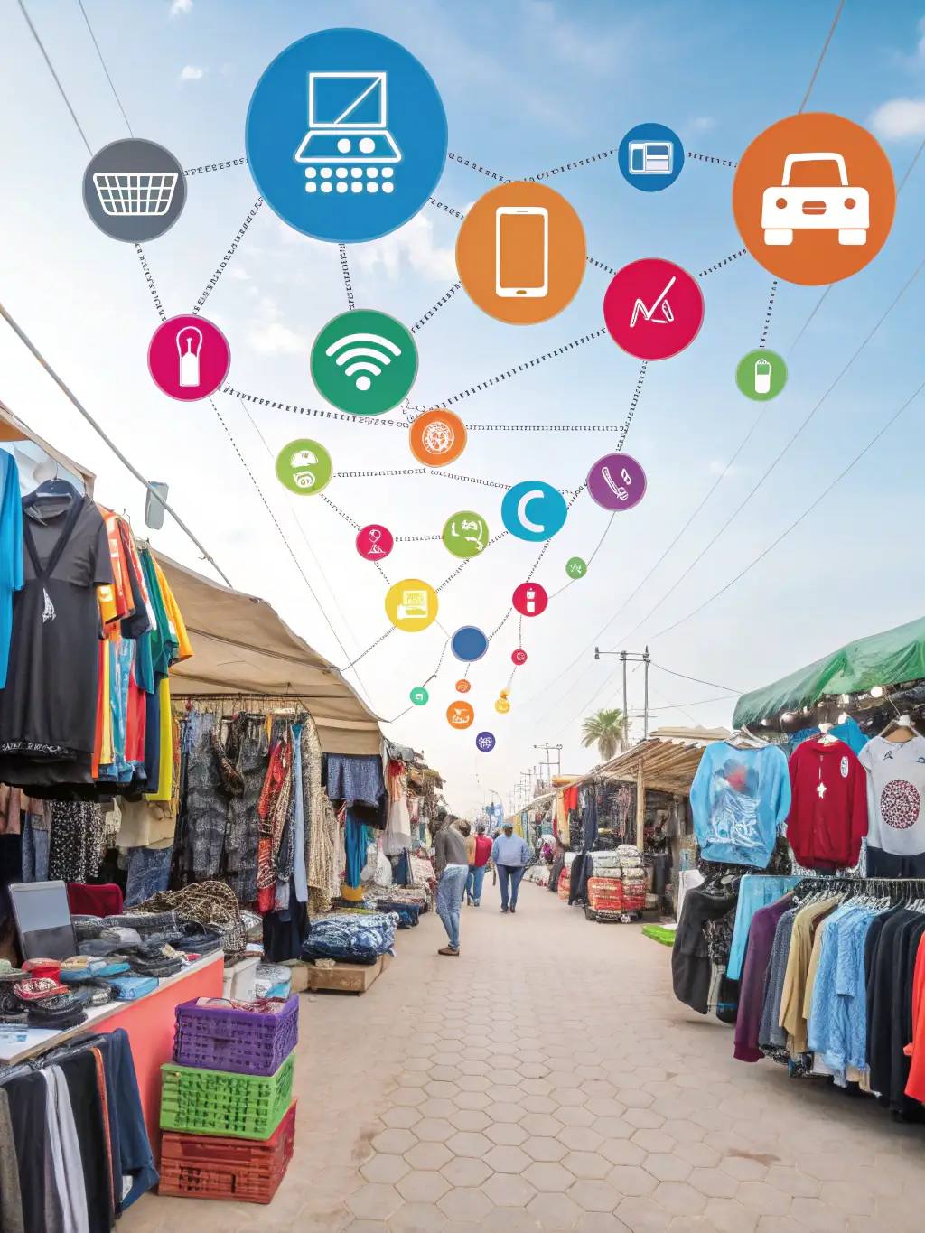 An image representing ads on various marketplaces like eBay and Etsy, highlighting the ability to reach niche customer segments within those ecosystems.