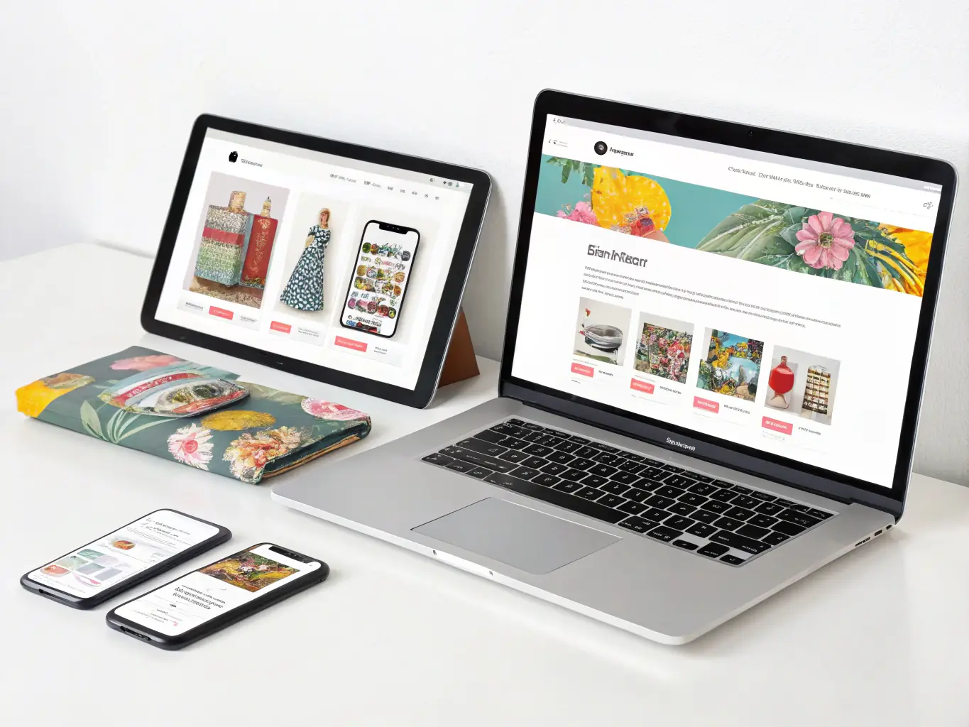 A clean and well-structured Shopify store interface, optimized for mobile responsiveness and fast loading speeds, with clear navigation and user-friendly design elements.