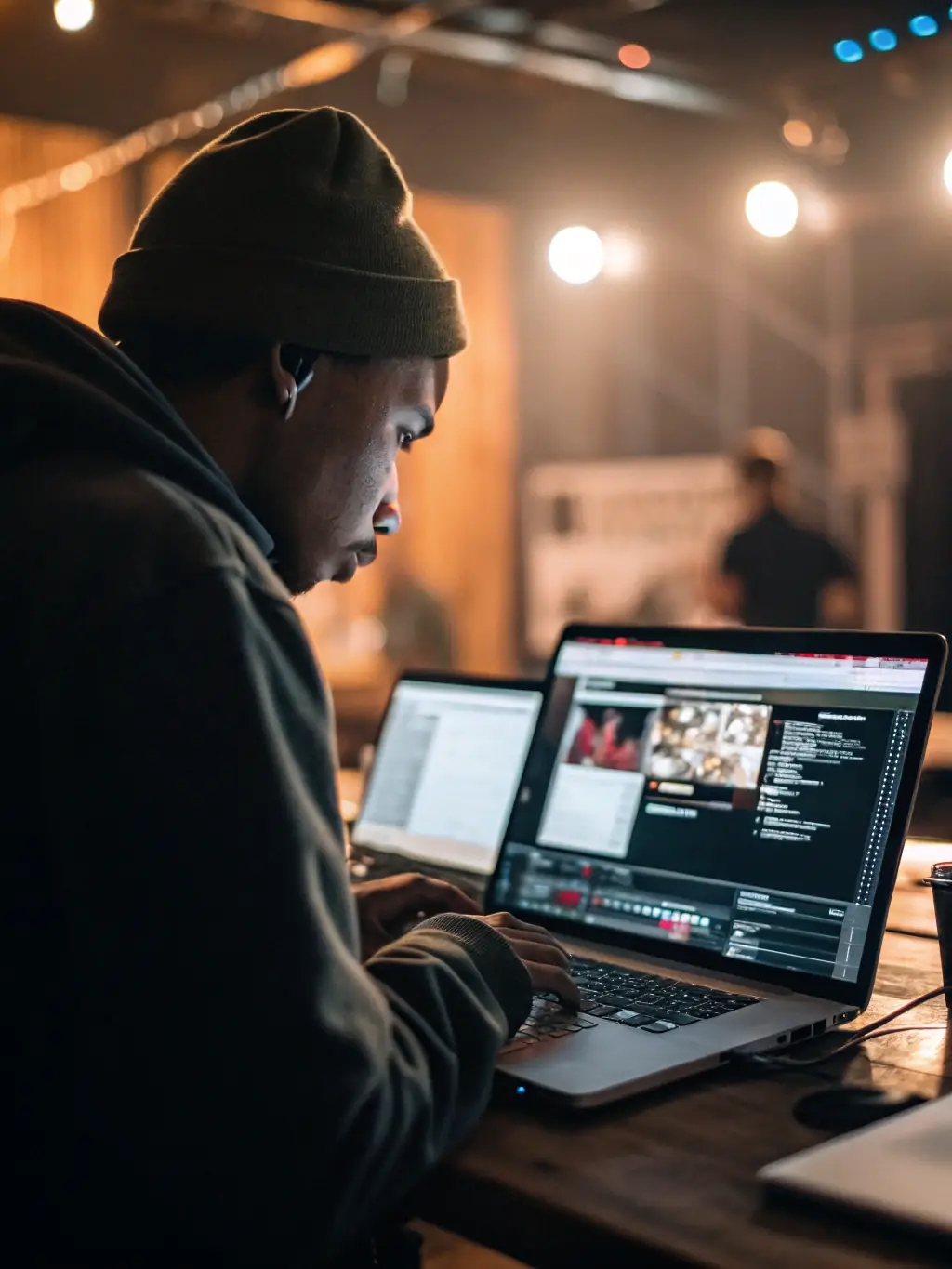 An AI suggesting different website layouts based on the user's input, highlighting the platform's ability to understand and cater to specific digital marketing needs and objectives.