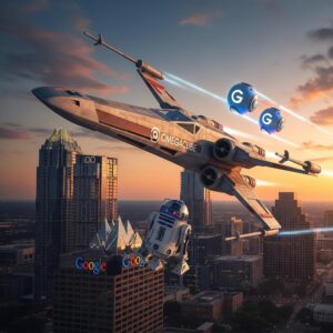 OMEGACUBE X WING FIGHTER SEO STRATEGIES TEXAS WITH R2 AUSTIN TX 2