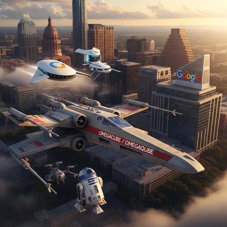 OMEGACUBE X WING FIGHTER SEO STRATEGIES TEXAS WITH R2 AUSTIN TX 3
