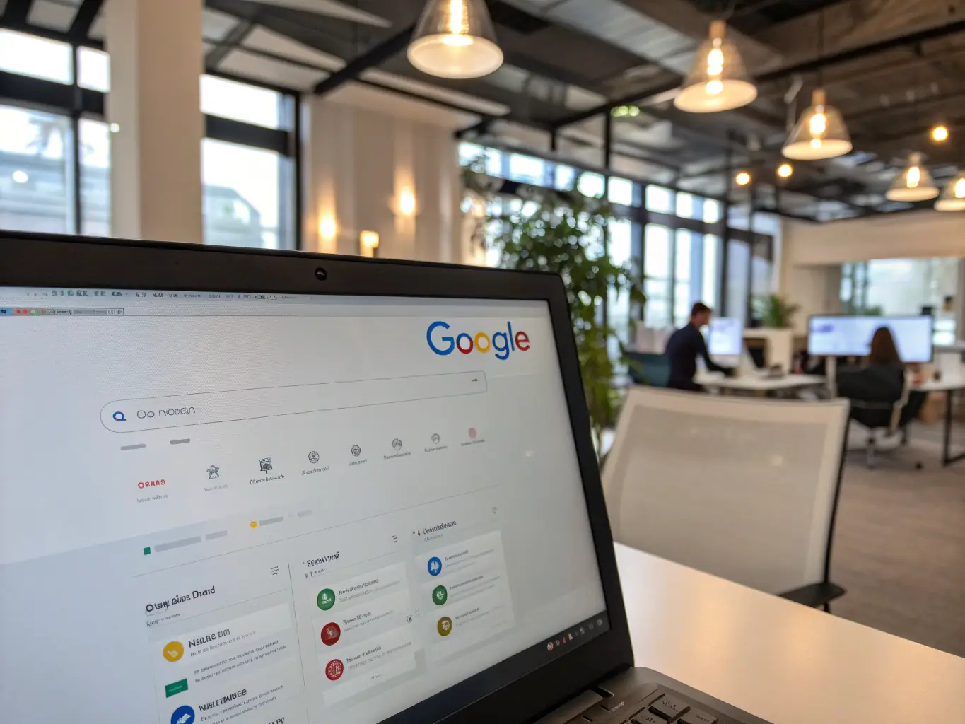 A visual representation of a GBP profile with positive customer reviews and active engagement.